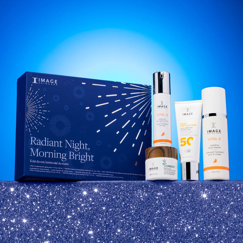 IMAGE Skincare-Radiant Night, Morning Bright Gift Set.          (Vital C cleanser)